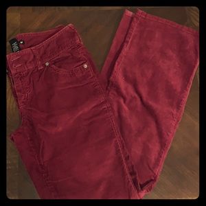 London Jean Corduroy Wide Leg Pants